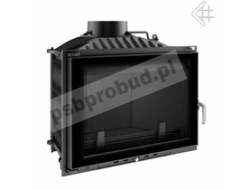 wkład kominkowy WIKTOR 14 + dolot + glass