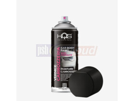LAKIER "HQS" 400 ML CAR PAINT BLACK POŁYSK RAL 9005  farba samochodowa