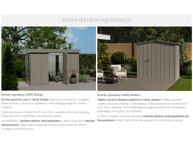 DOMEK OGRODOWY JUNO HORMANN